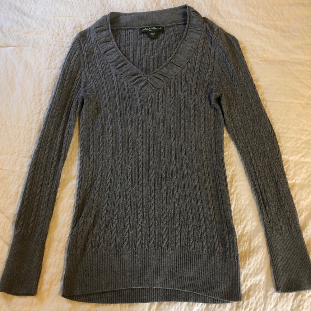 Eddie Bauer Women’s V-Neck Sweater